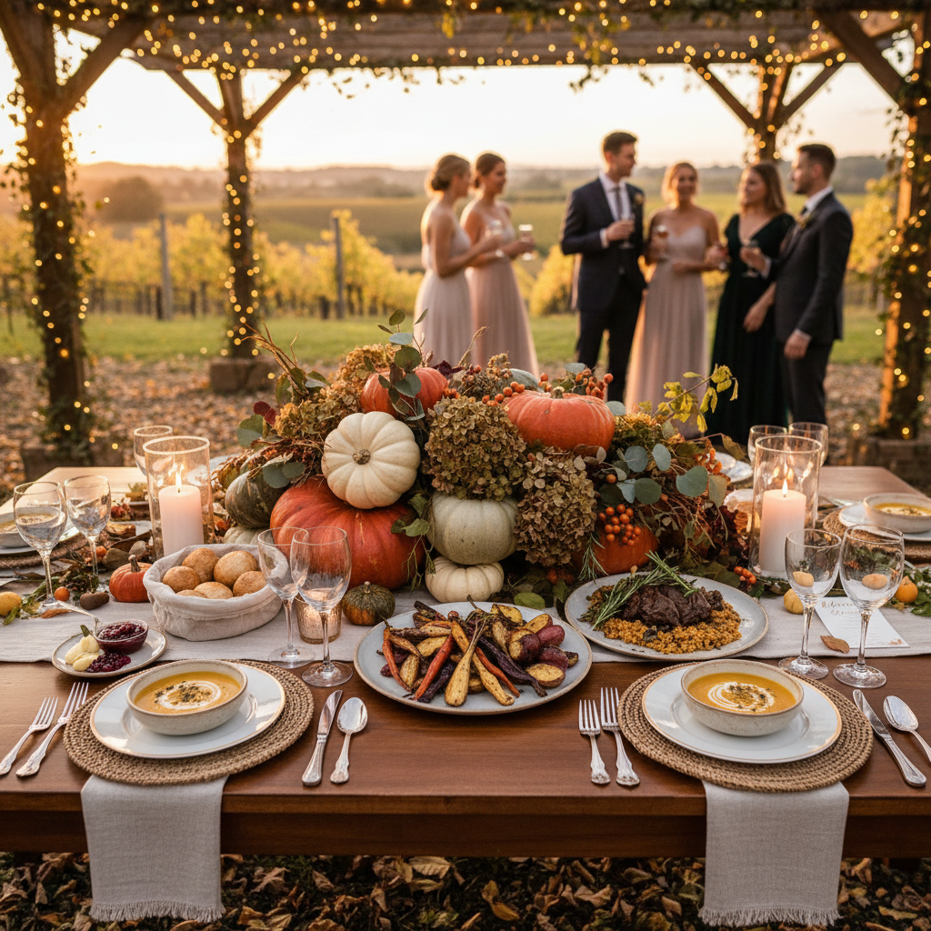 Fall Wedding Menu Ideas