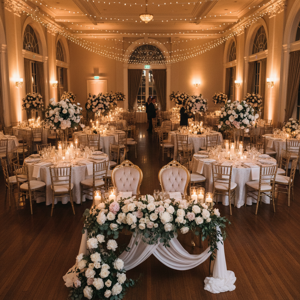 Reception Table Layouts and Seating