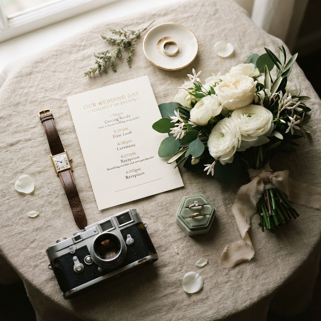 Crafting Your Perfect Wedding Day Photo & Video Timeline: FAQs for Ontario Couples