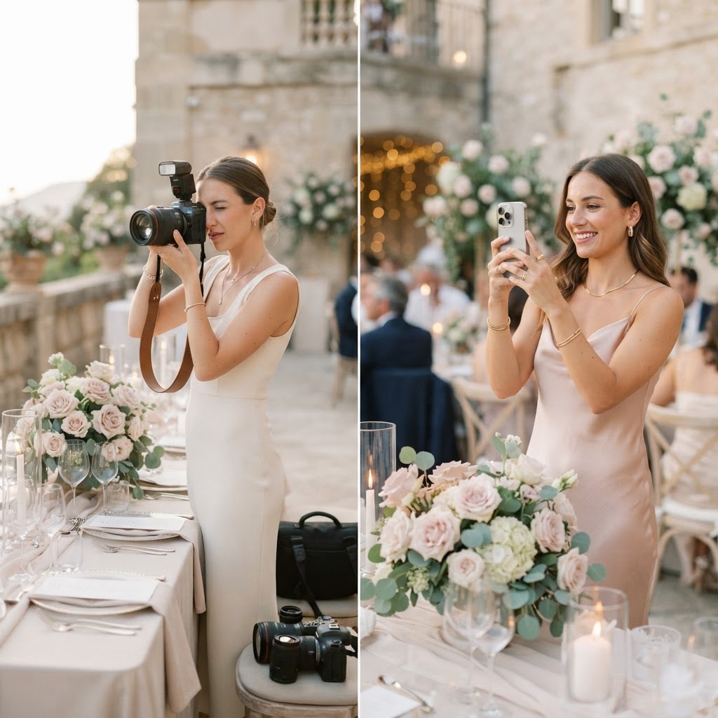Wedding Photographer vs. Friend With a Camera: What's the Difference?