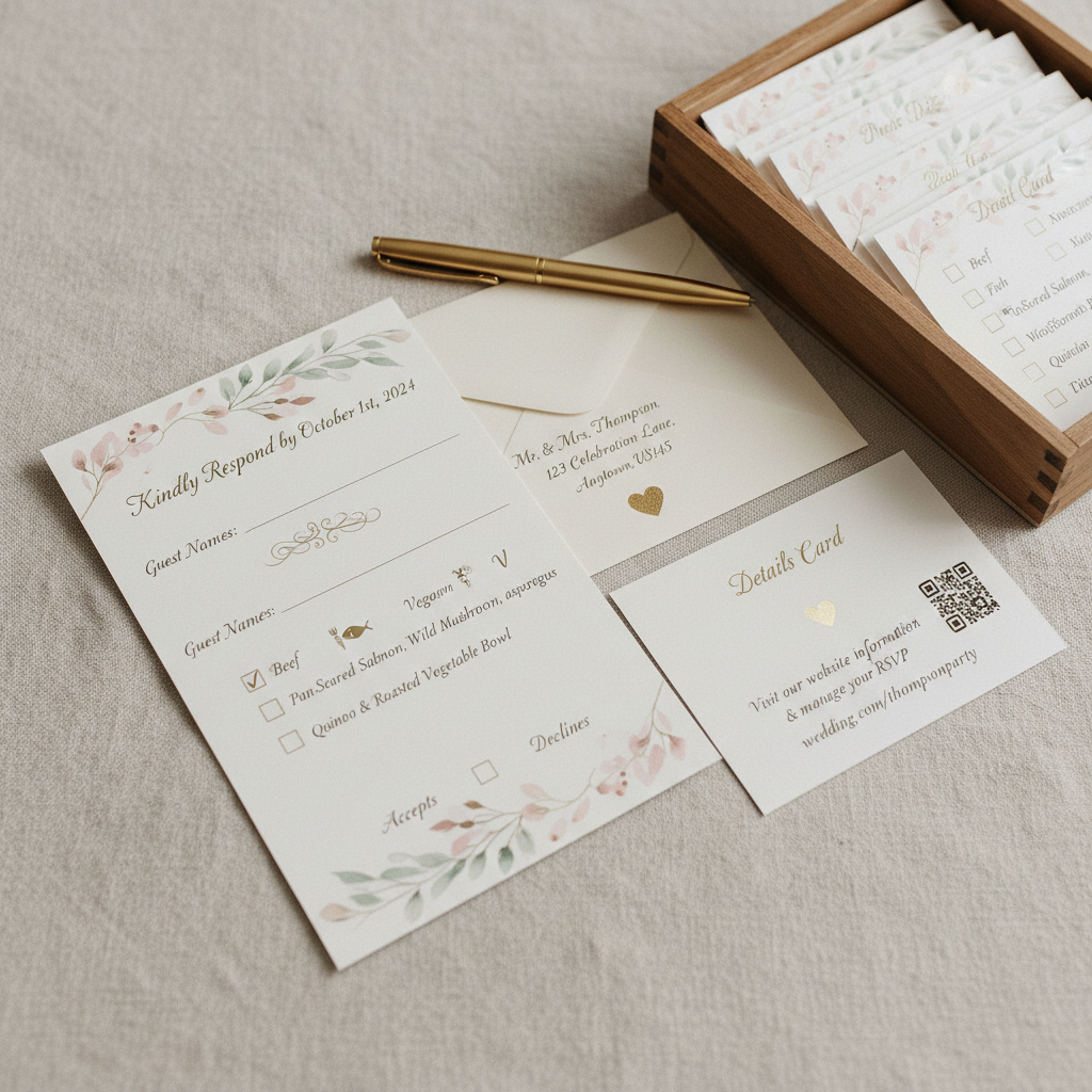 Wedding RSVP Card Wording