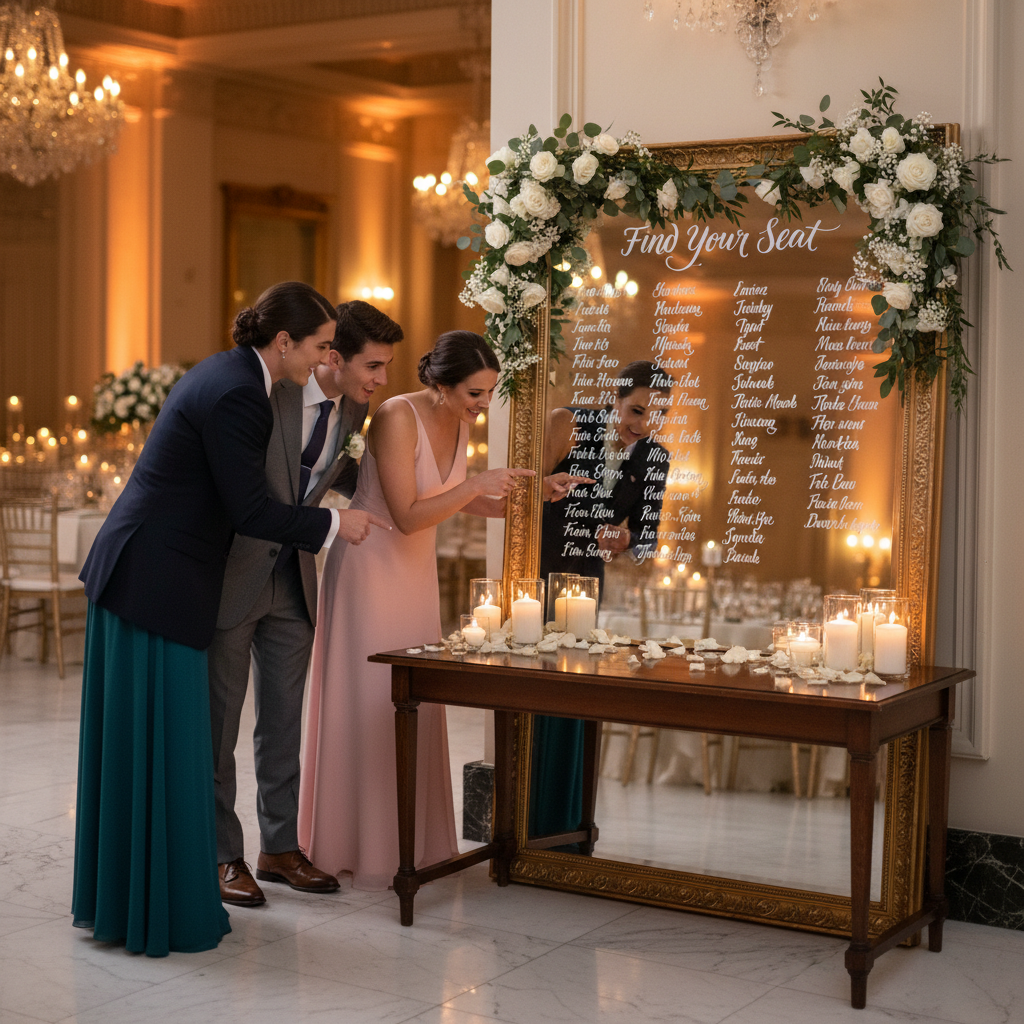 Wedding Seating Chart Ideas