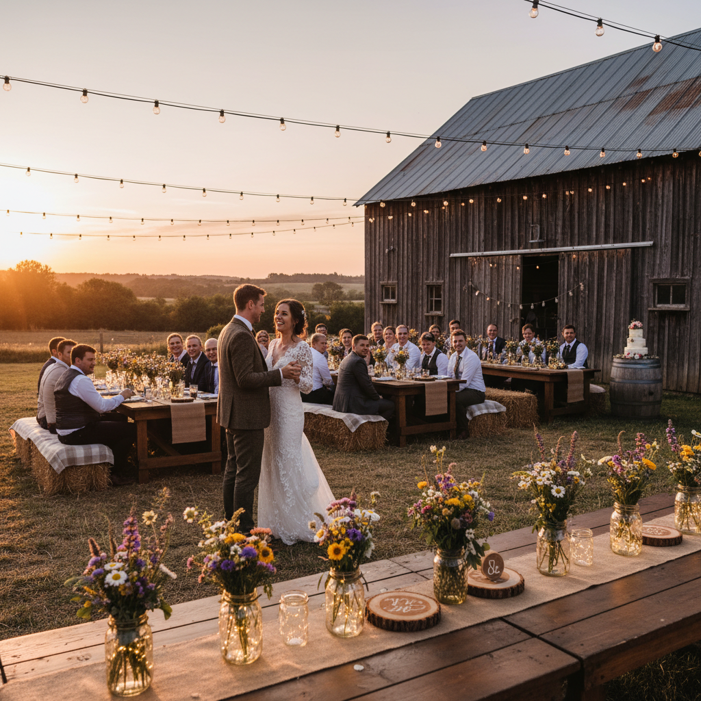 Rustic Wedding Ideas for Country Lovers