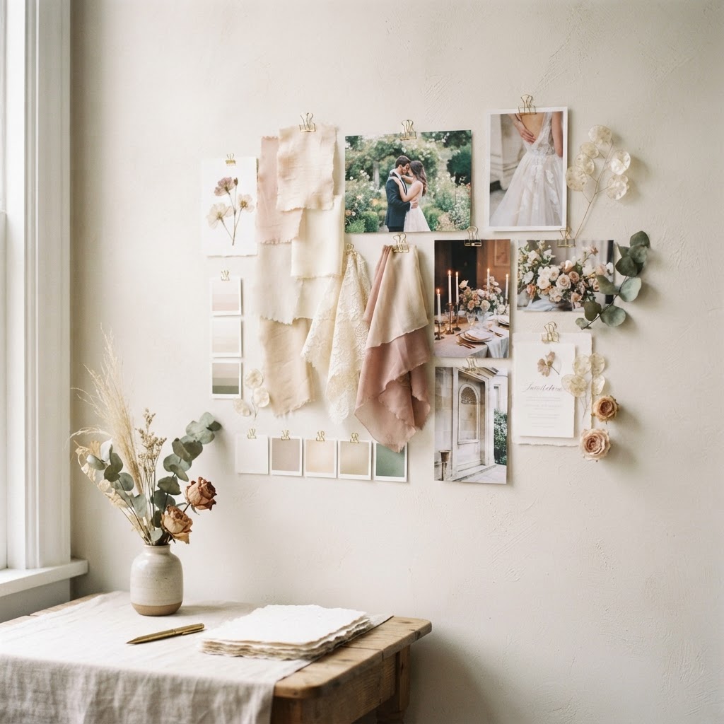 How to Create a Wedding Mood Board That Vendors Can Actually Use