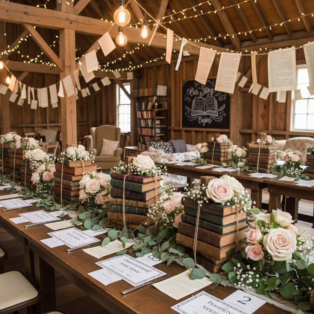 Literary Wedding Ideas for Book Lovers