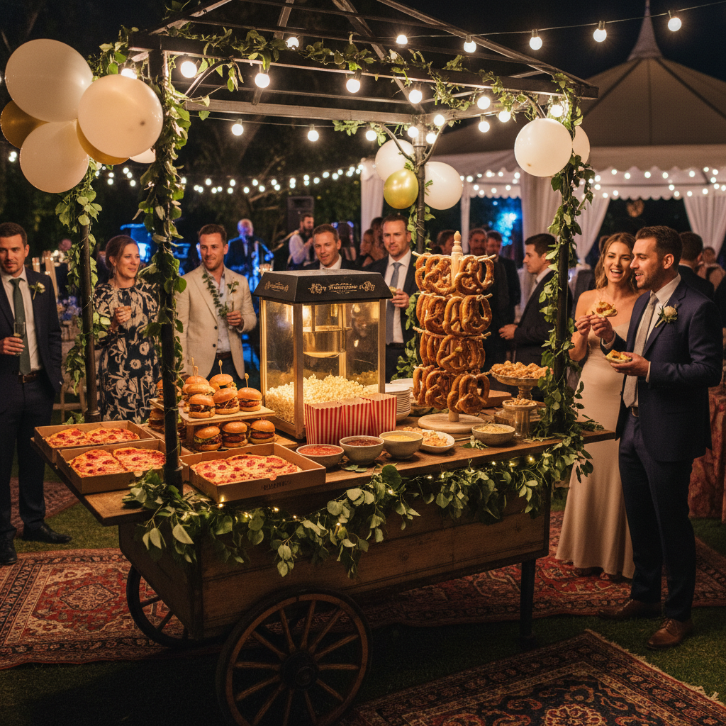 Late Night Wedding Snack Ideas