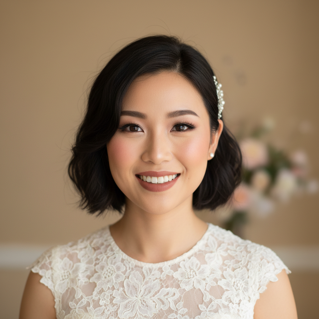 Wedding Hairstyles for Short Hair