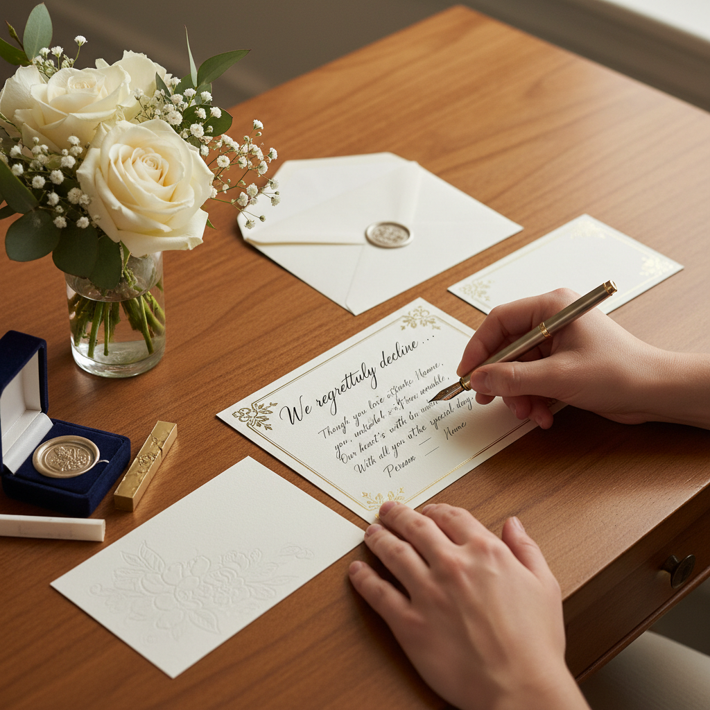 How to Politely Decline a Wedding Invitation