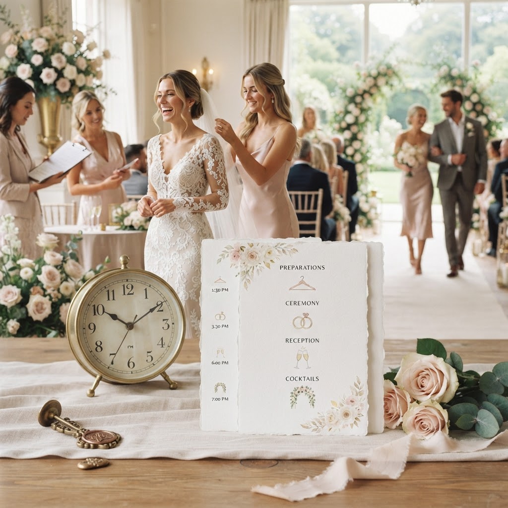 How to Make a Wedding Day Run on Time