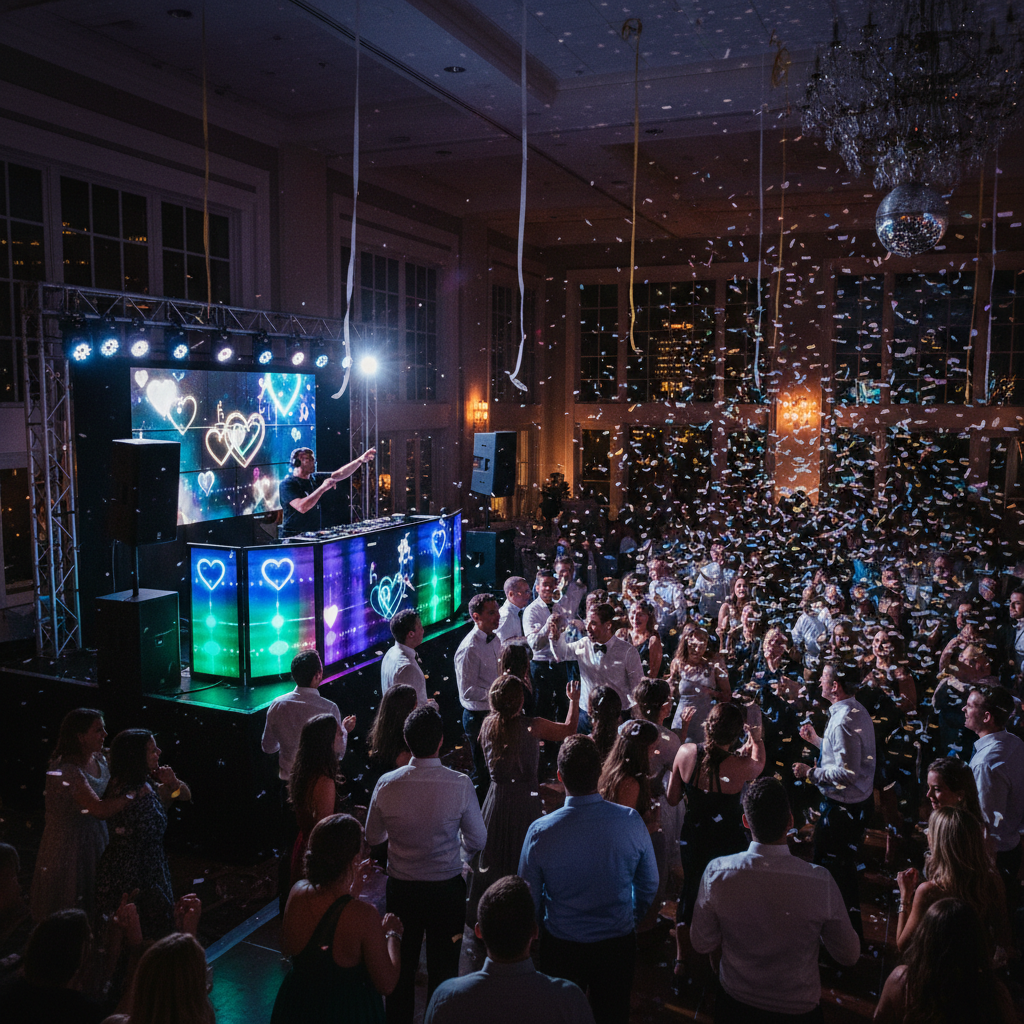Wedding Reception Music Timeline