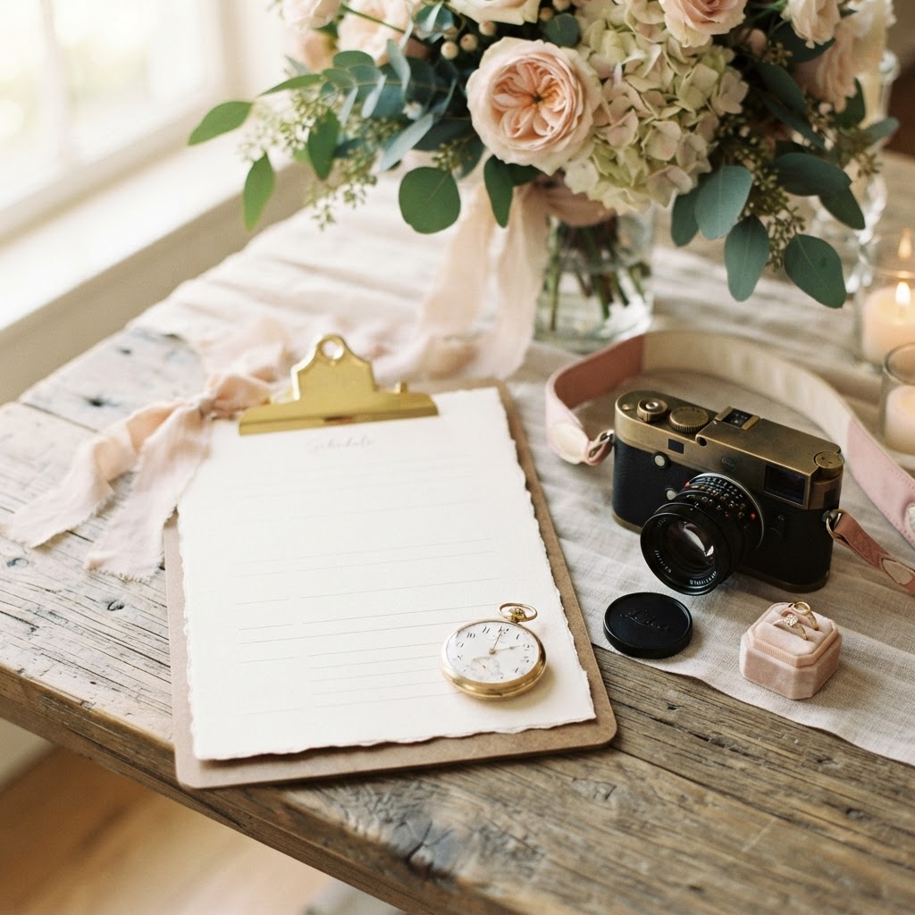 How to Build the Perfect Wedding Photography Timeline