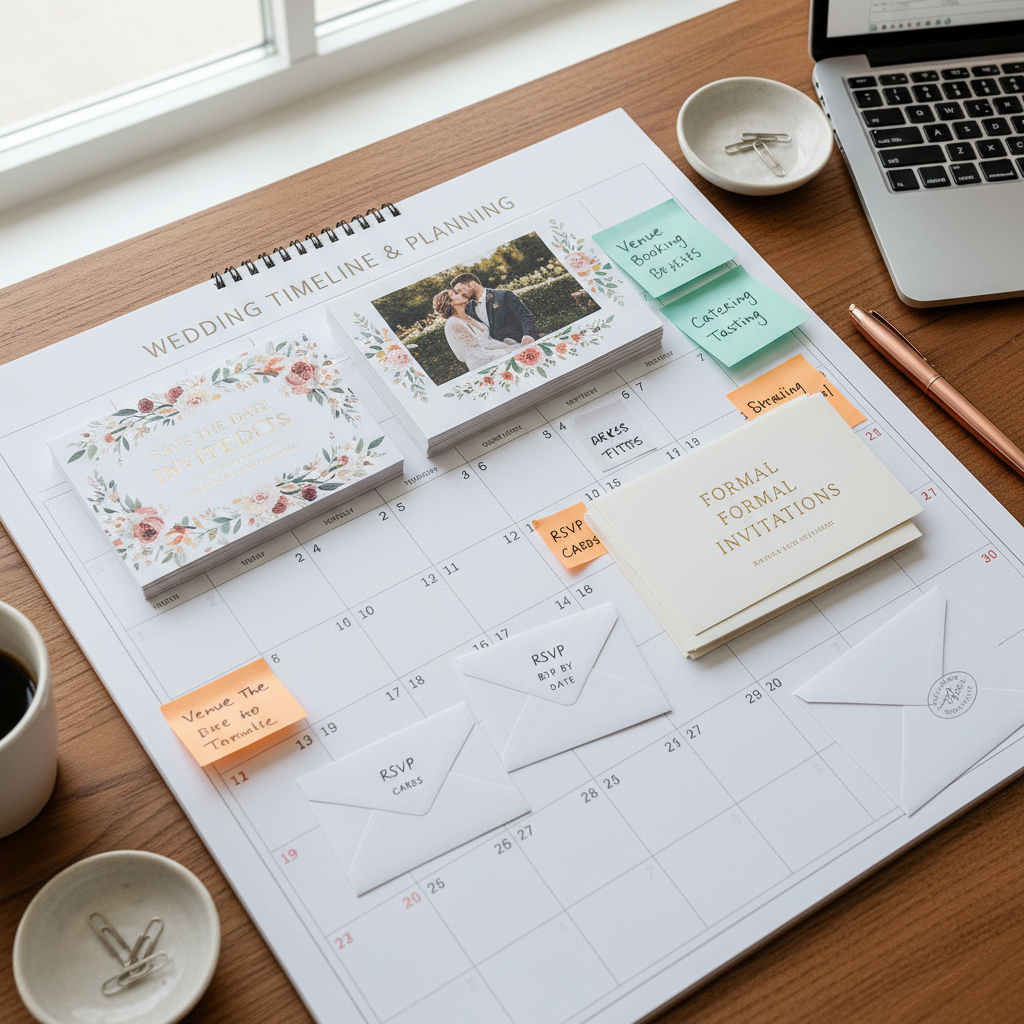 Wedding Invitation Timeline