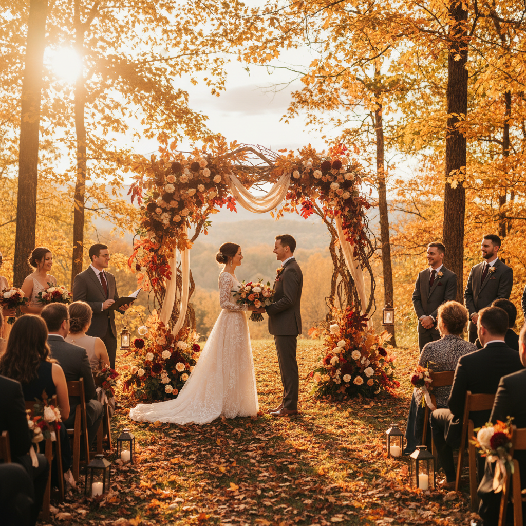 Stunning Autumn Wedding Ideas