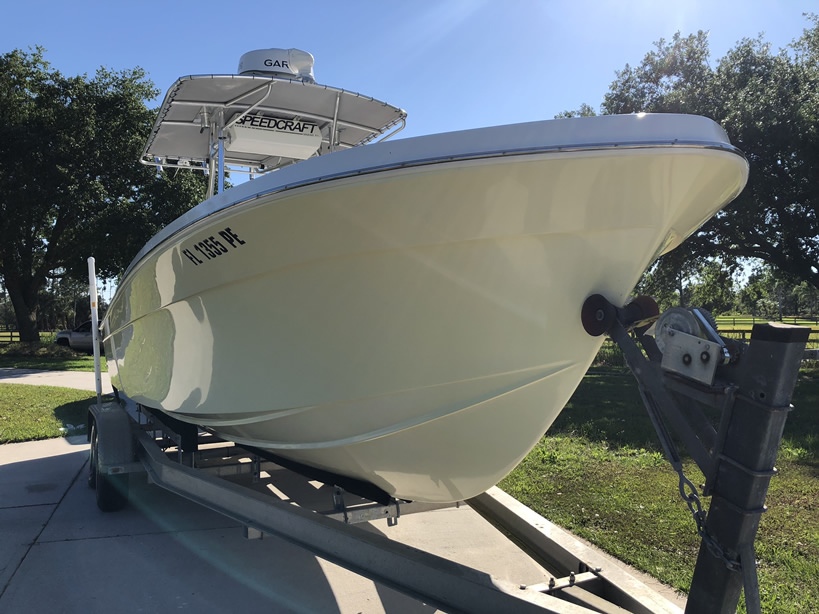 Speedcraft boat detailing