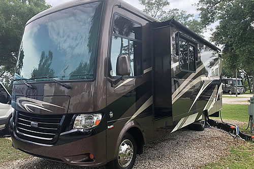 Class A RV detailing