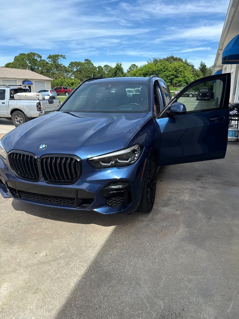 BMW X5 detailing