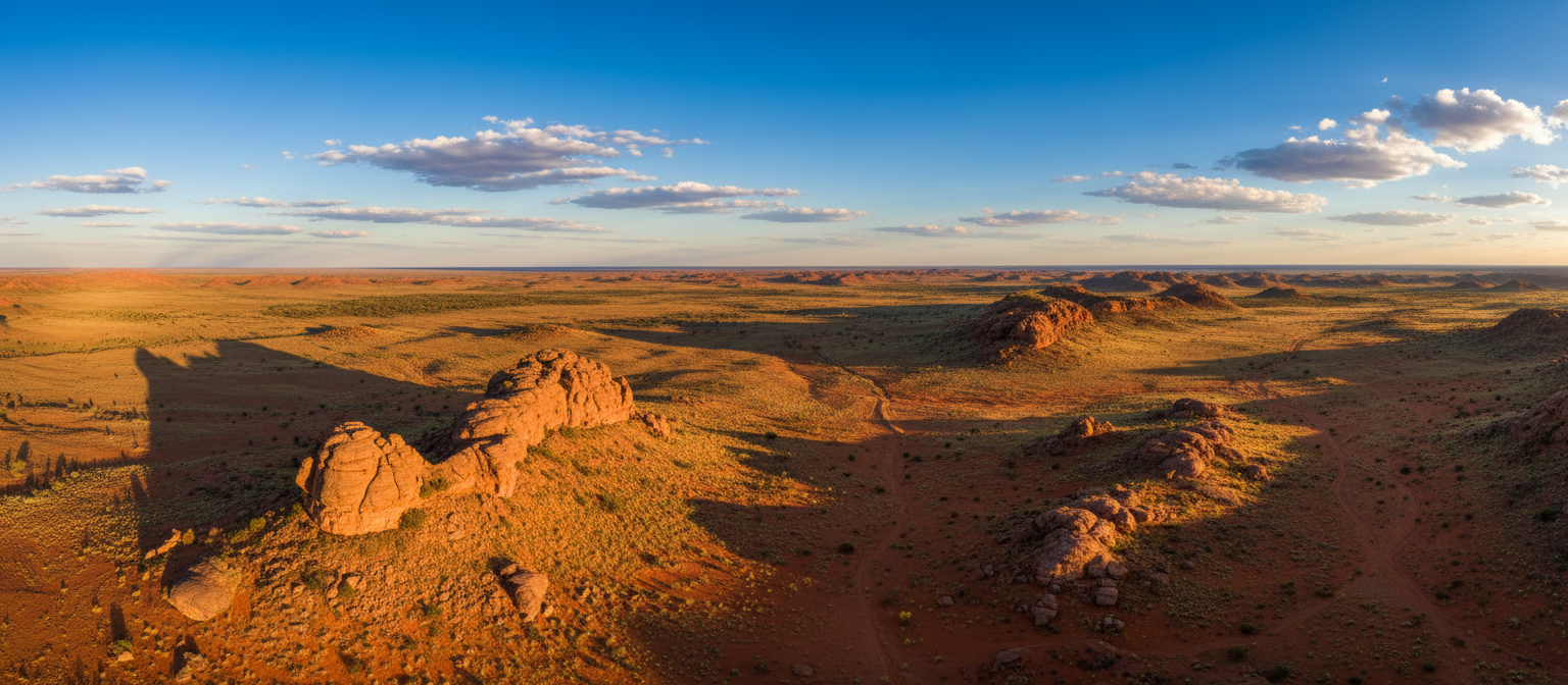 Central Australian landscape near Tennant Creek