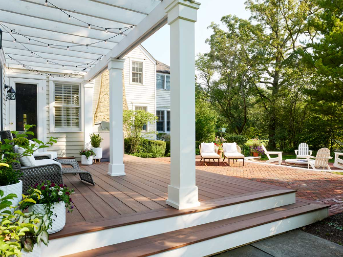 Patio composite haut de gamme