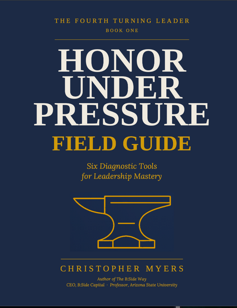 Honor Under Pressure Field Guide cover
