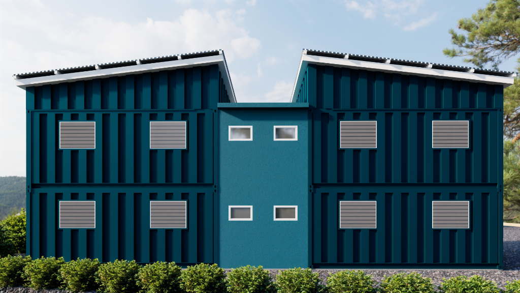 Two-Story Classroom — Rear