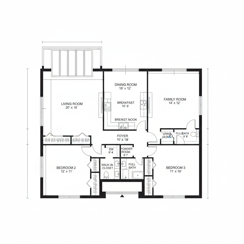 2D Floor Plans