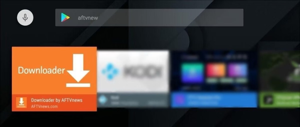 Downloader en tienda