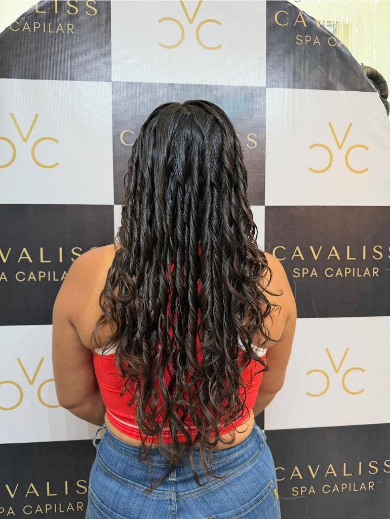Después — Luminoplastia Curly
