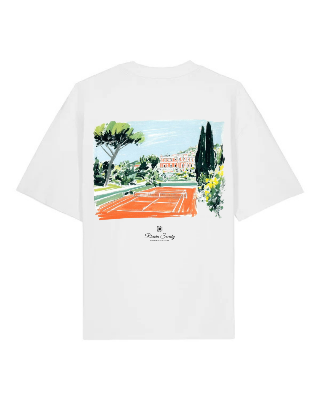 Clay Court — Oversized Tee