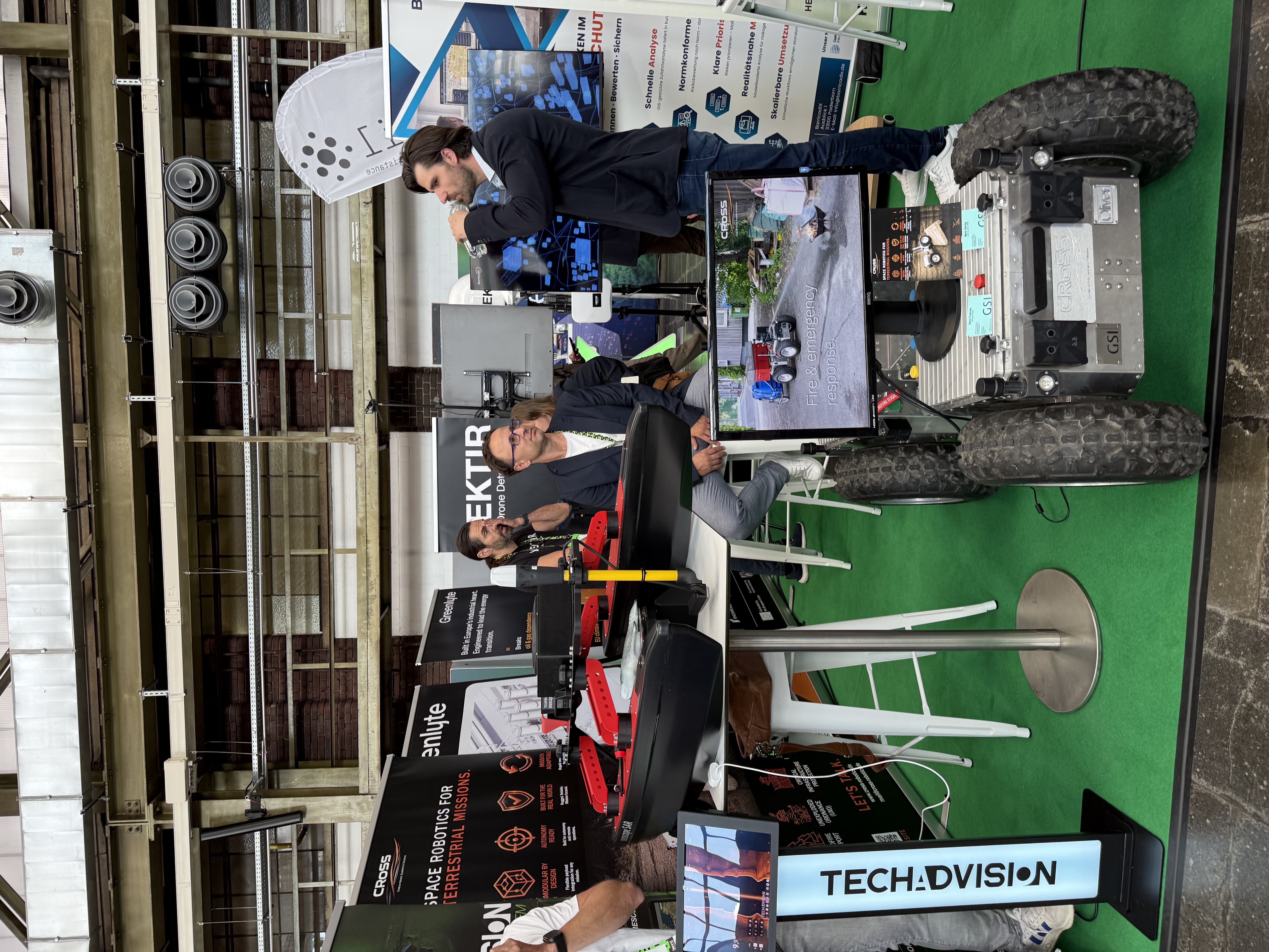 Hardware zum Anfassen am gemeinsamen Stand auf dem Future Tech Fest