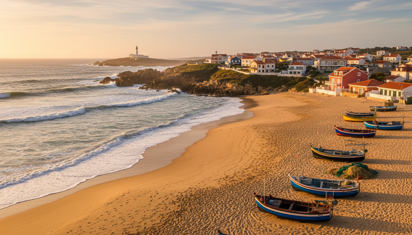 Peniche coastline