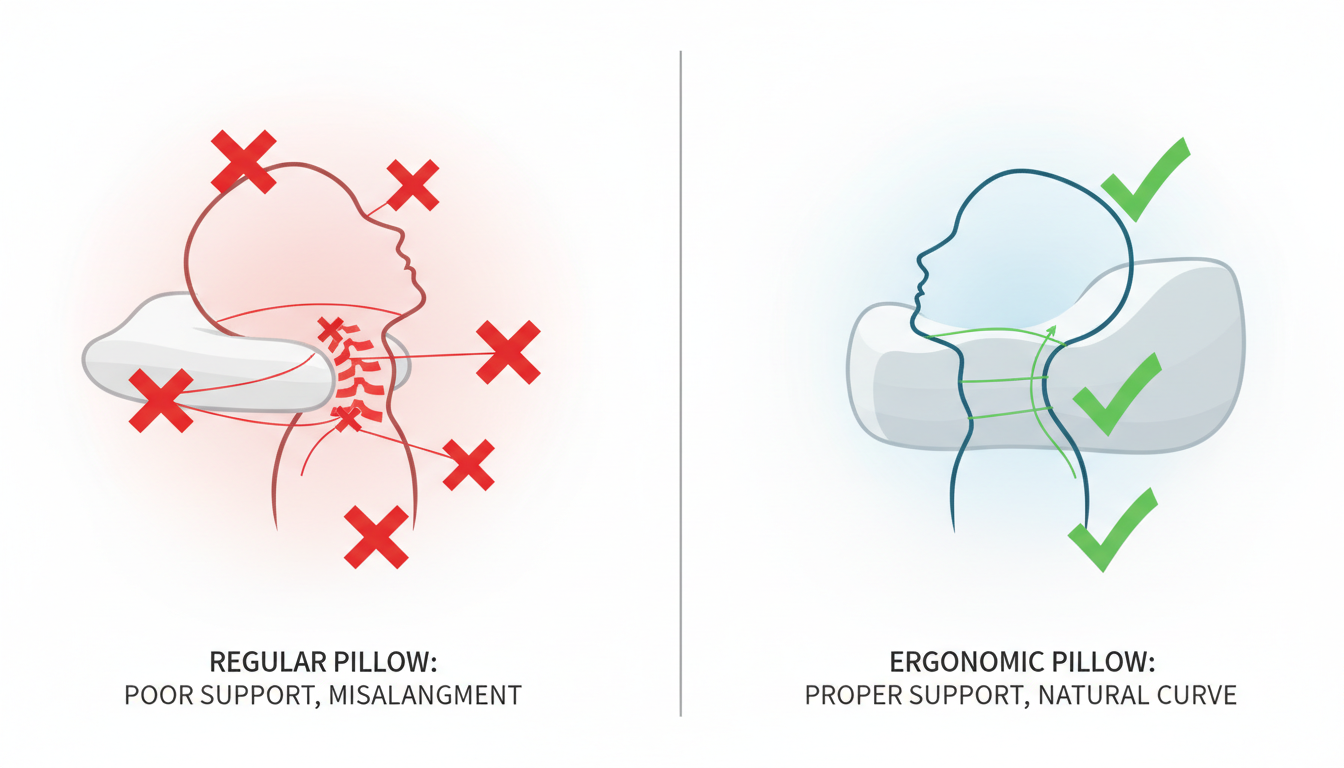 Somnio vs traditional pillow comparison