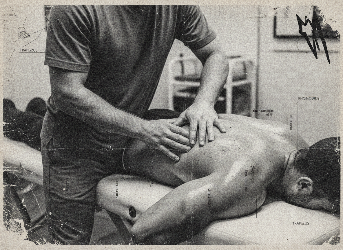 Sports massage recovery work