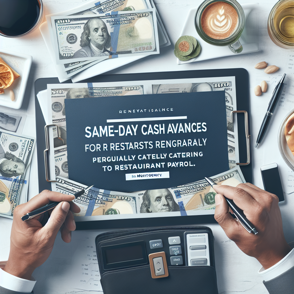 How Montgomery Restaurants Get Same-Day Cash Advances Without Credit Checks