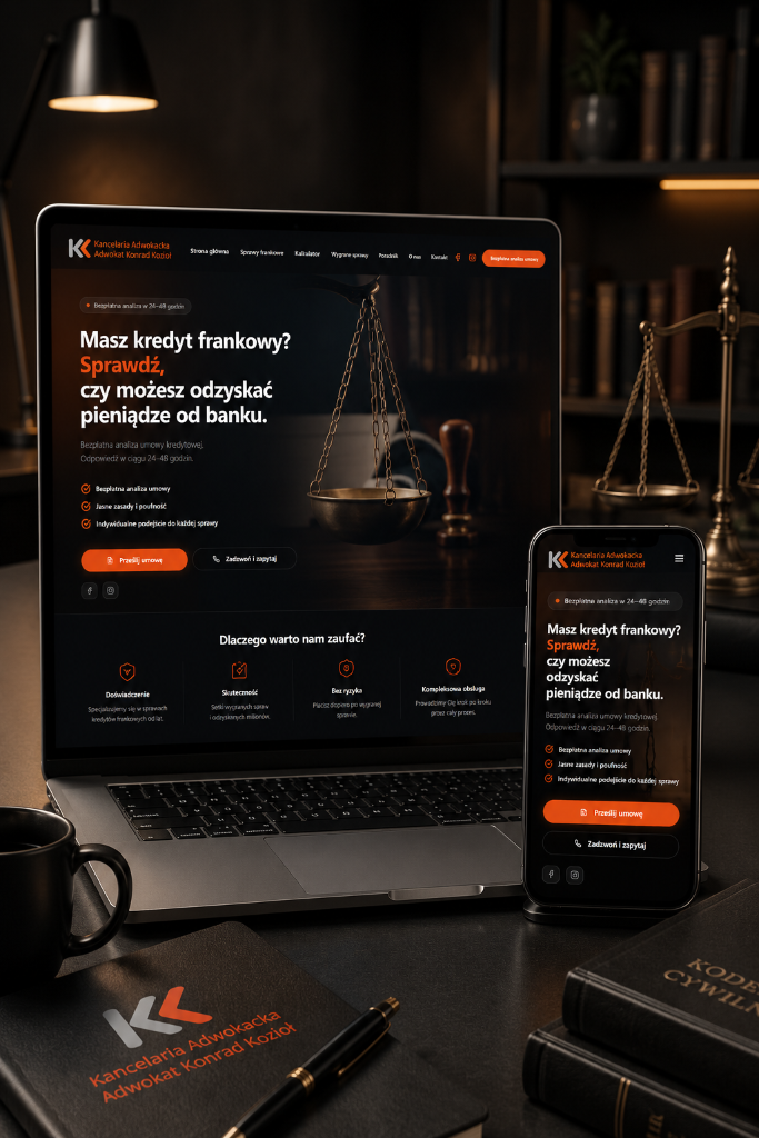 Strona internetowa dla spraw frankowych — kredyt-frankowy.pl