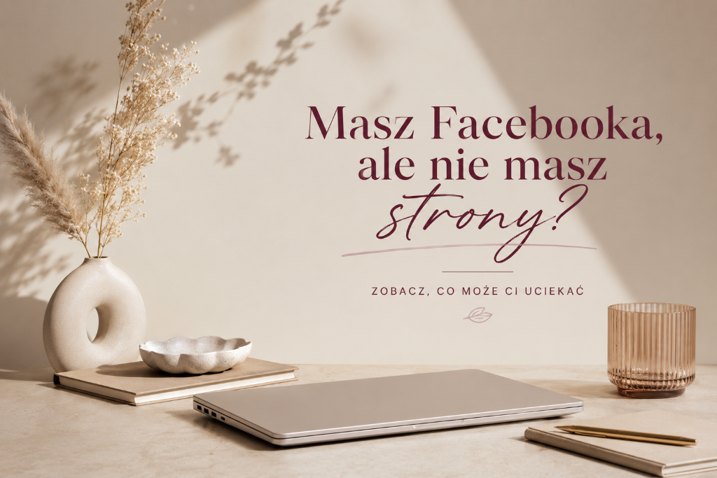 Masz Facebooka, ale nie masz strony? Zobacz, co może Ci uciekać