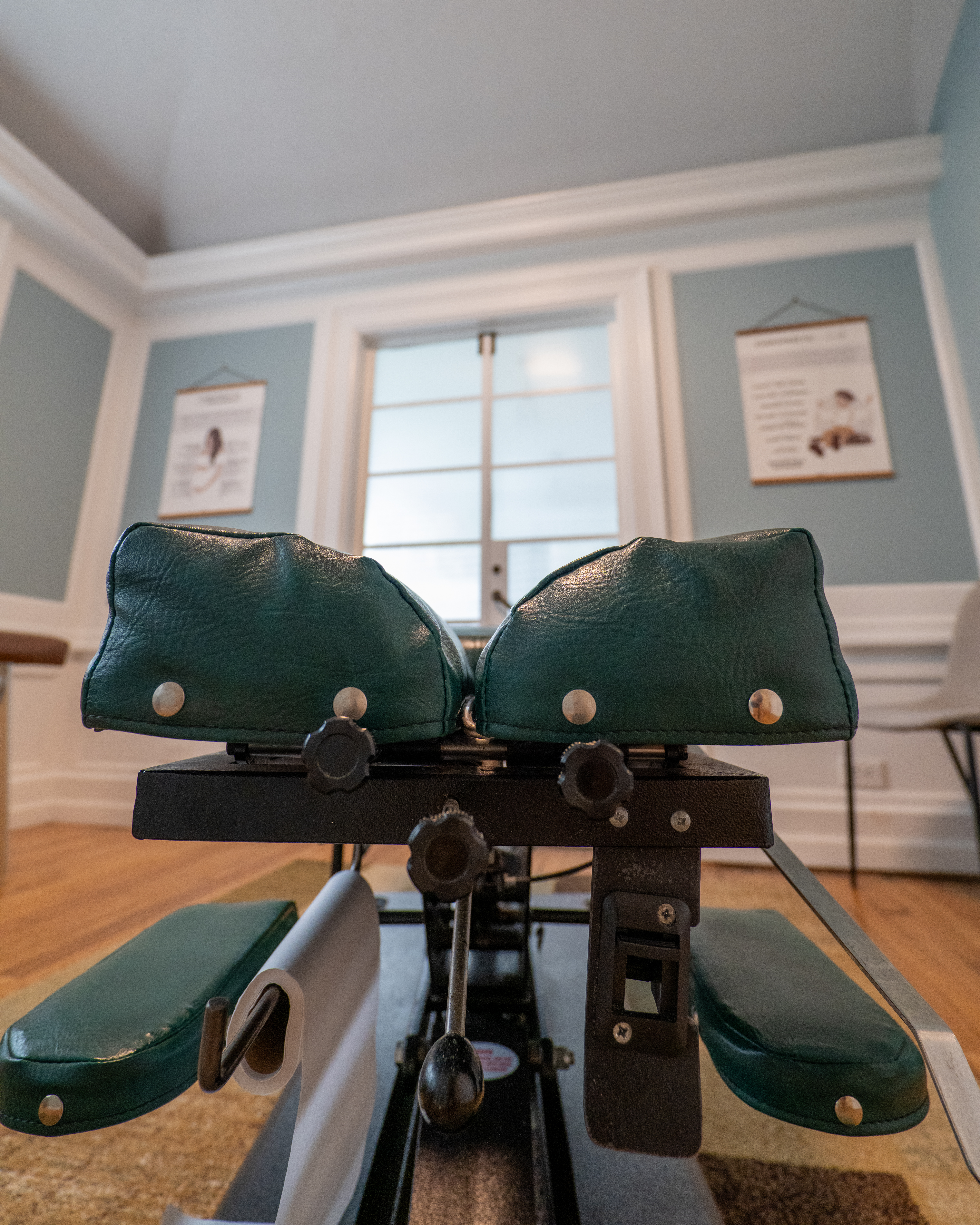 Chiropractic care in action