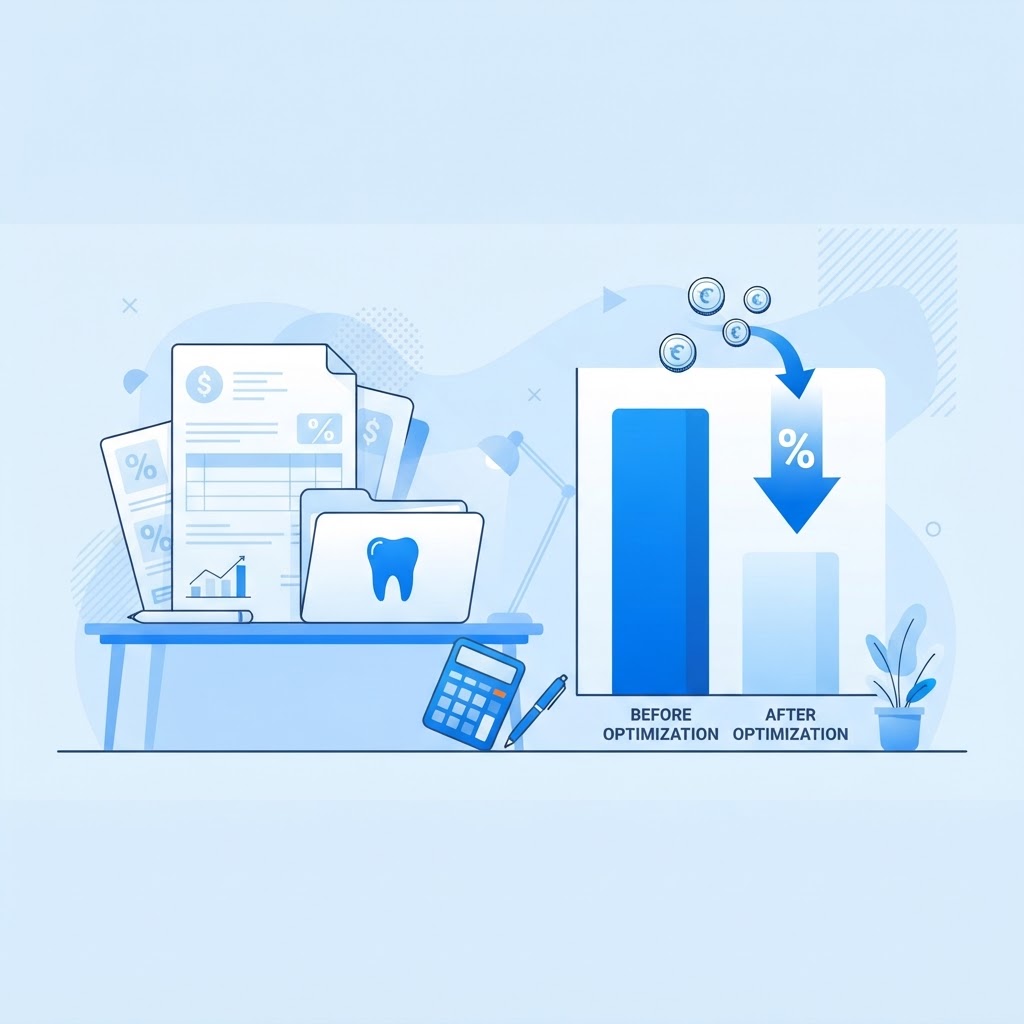 Illustration : Optimisation Urssaf en cabinet dentaire