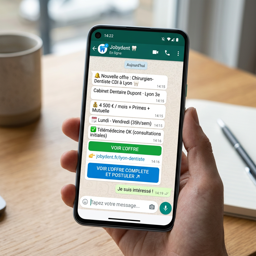 Alertes WhatsApp Alphasante