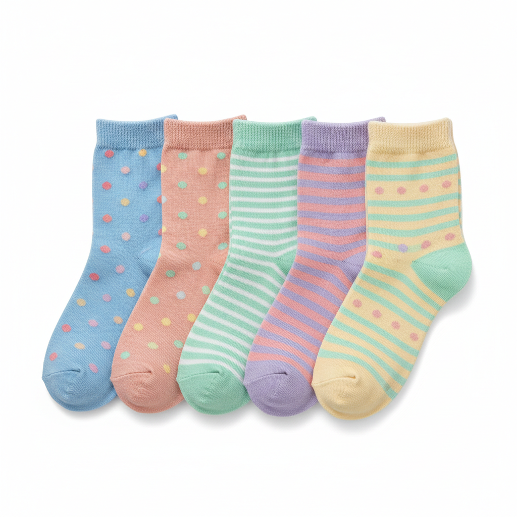 Bunte Söckchen-Kollektion (3 Paar)