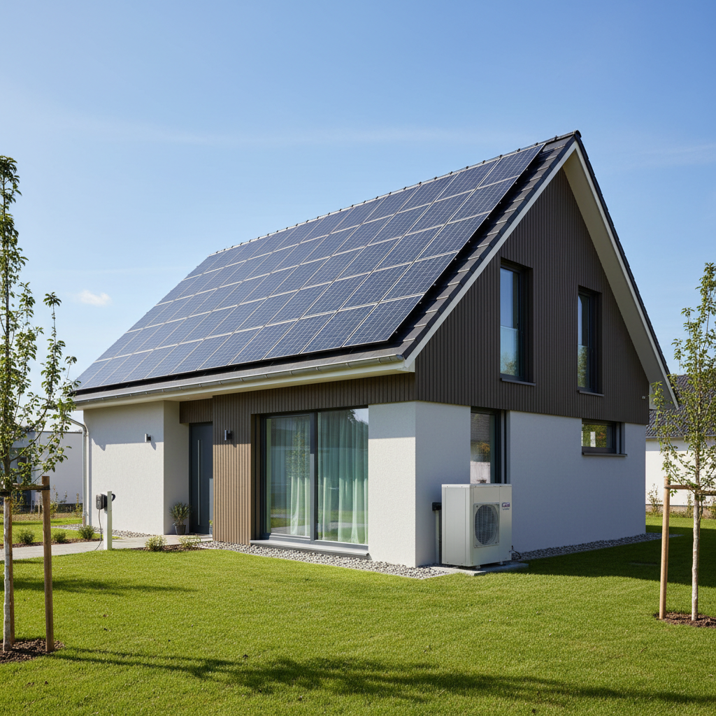 Neubau: Photovoltaik & Wärmepumpe von Anfang an richtig planen