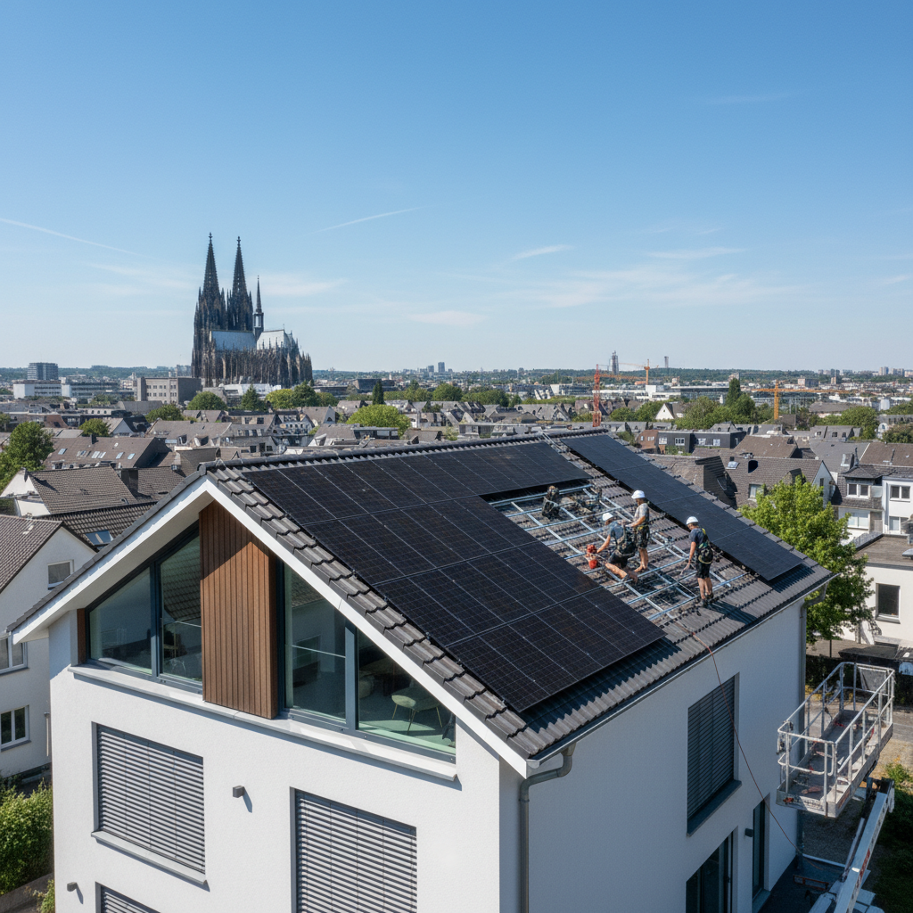 Photovoltaik in Köln – Solarstrom für die Millionenstadt