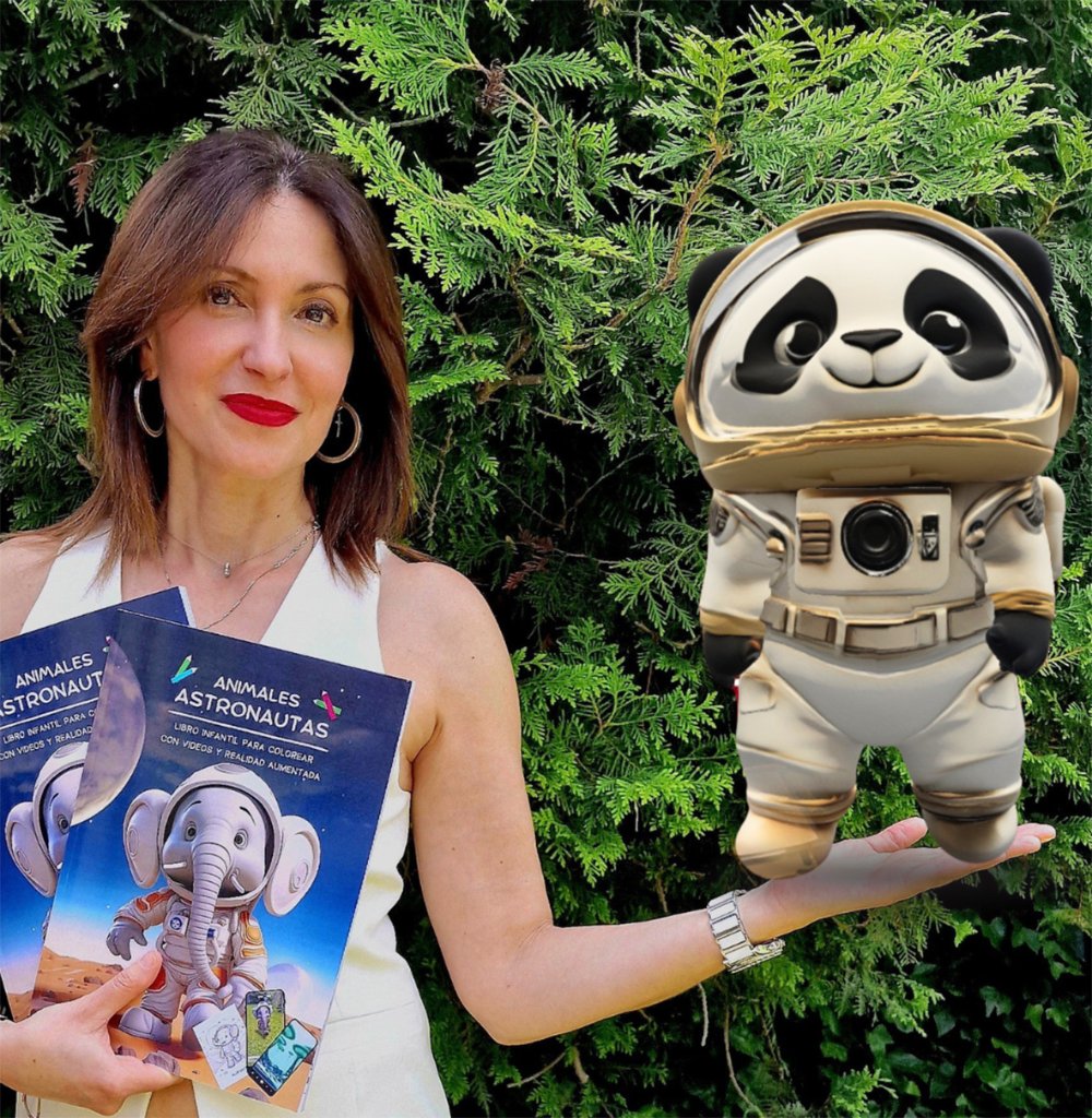 Teresa Pernía Hidalgo, autora de Animales Astronautas