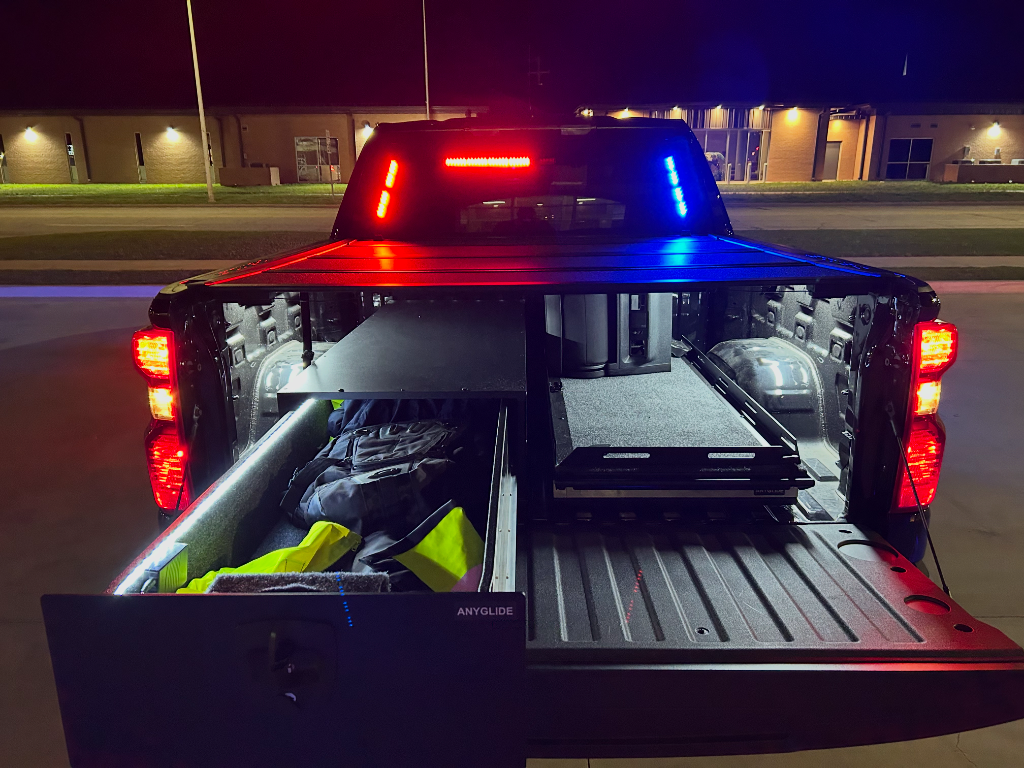 AnyGlide installed in public safety vehicle