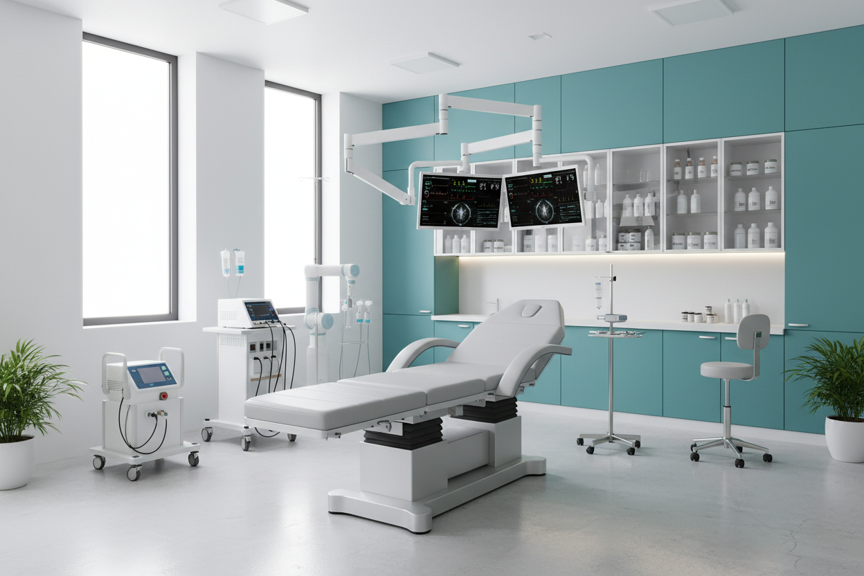 Modern treatment room at Restore Pain Management