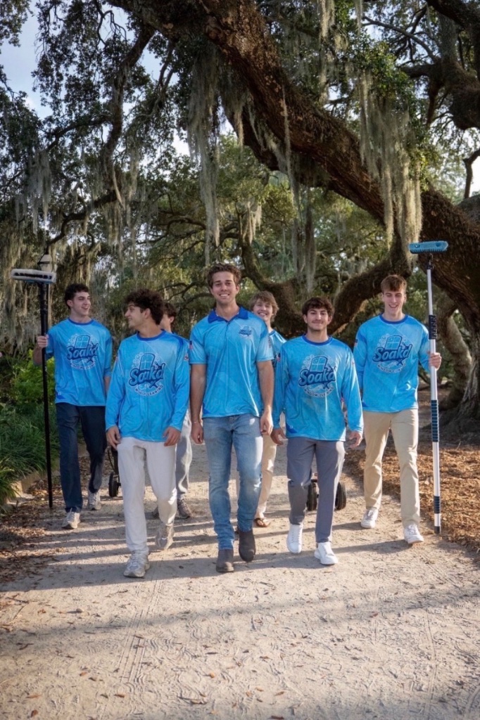 Soakd team walking ready for work in the Lowcountry