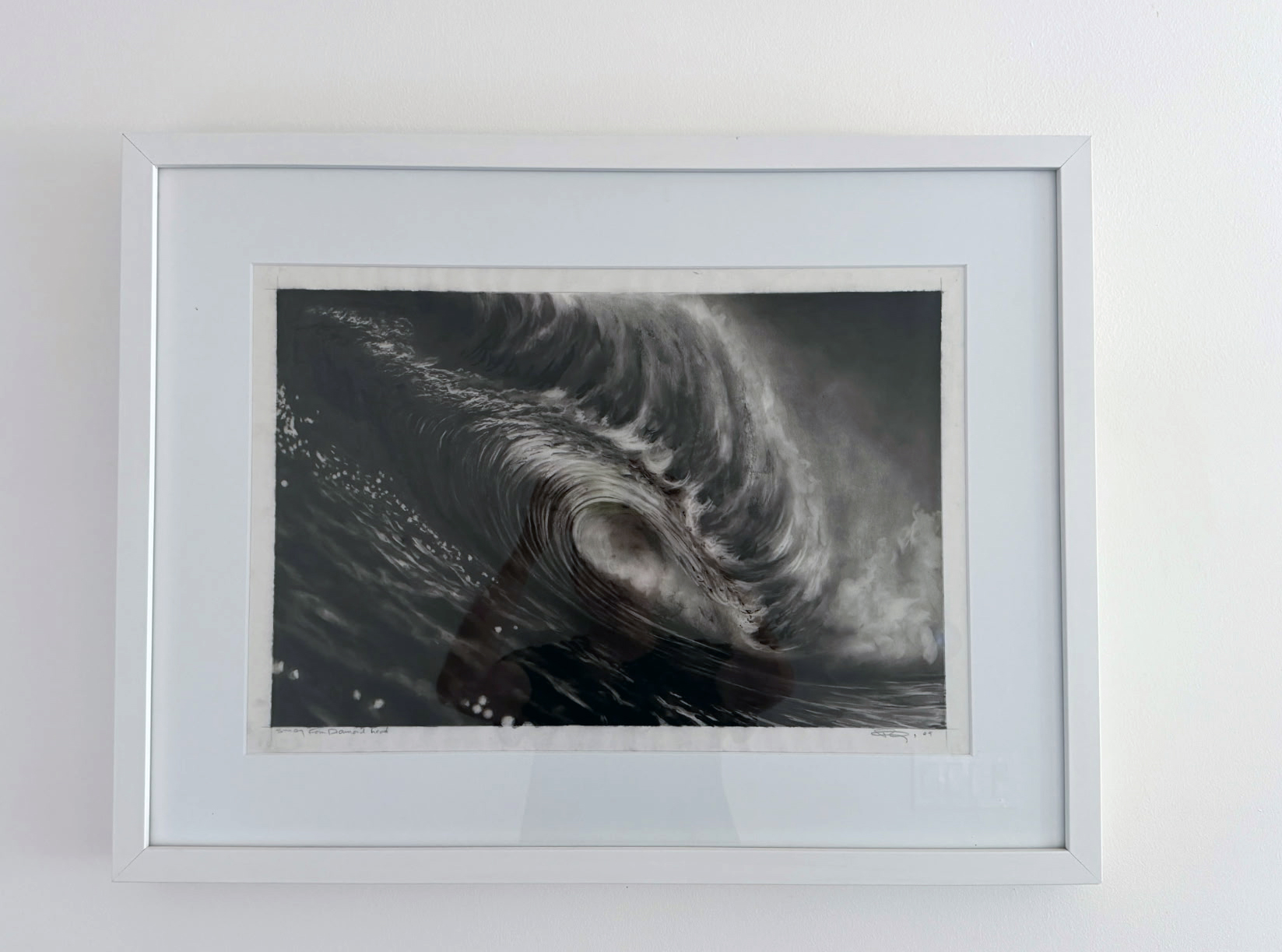 Robert Longo, Study for Diamond Head