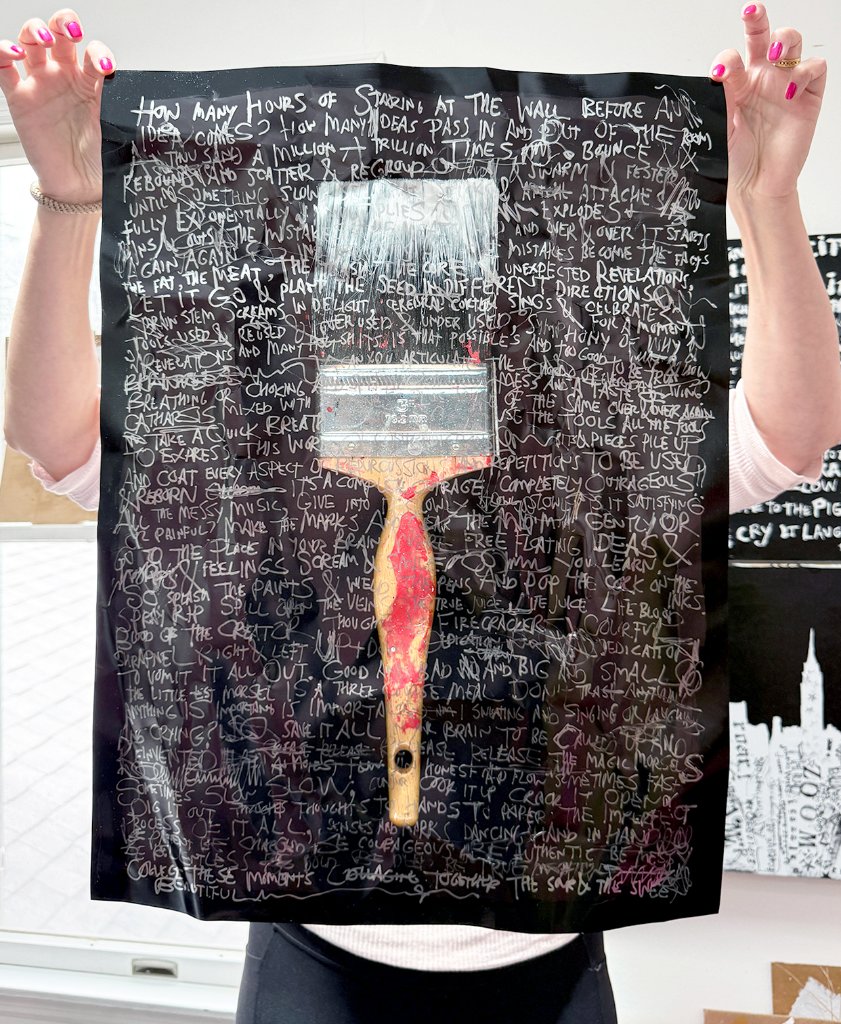 Creative Process - Big Brush & Ink Bottles 3
