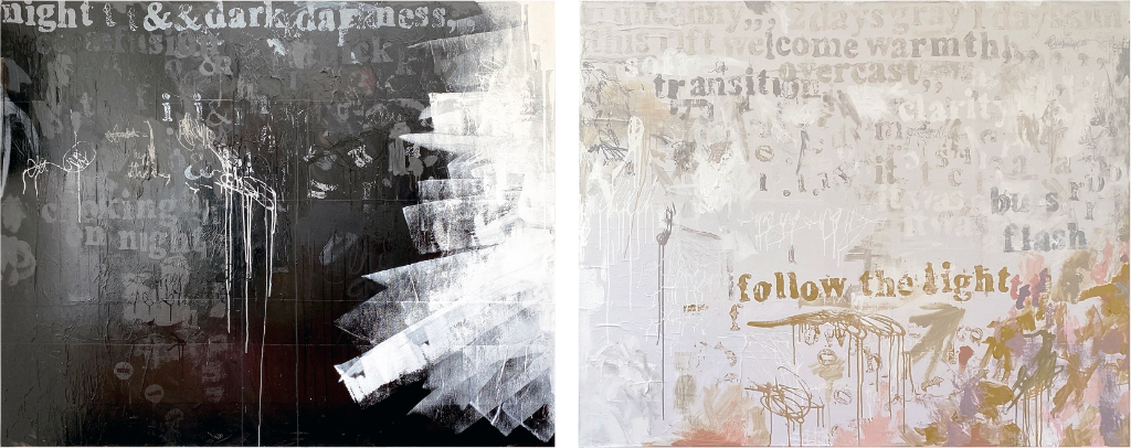 Follow The Light (Diptych)