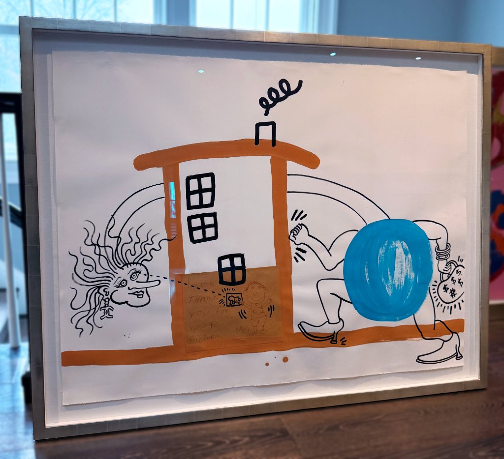 Keith Haring artwork