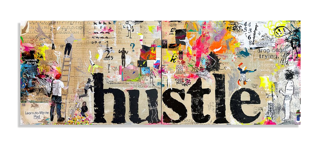 Hustle (Diptych)